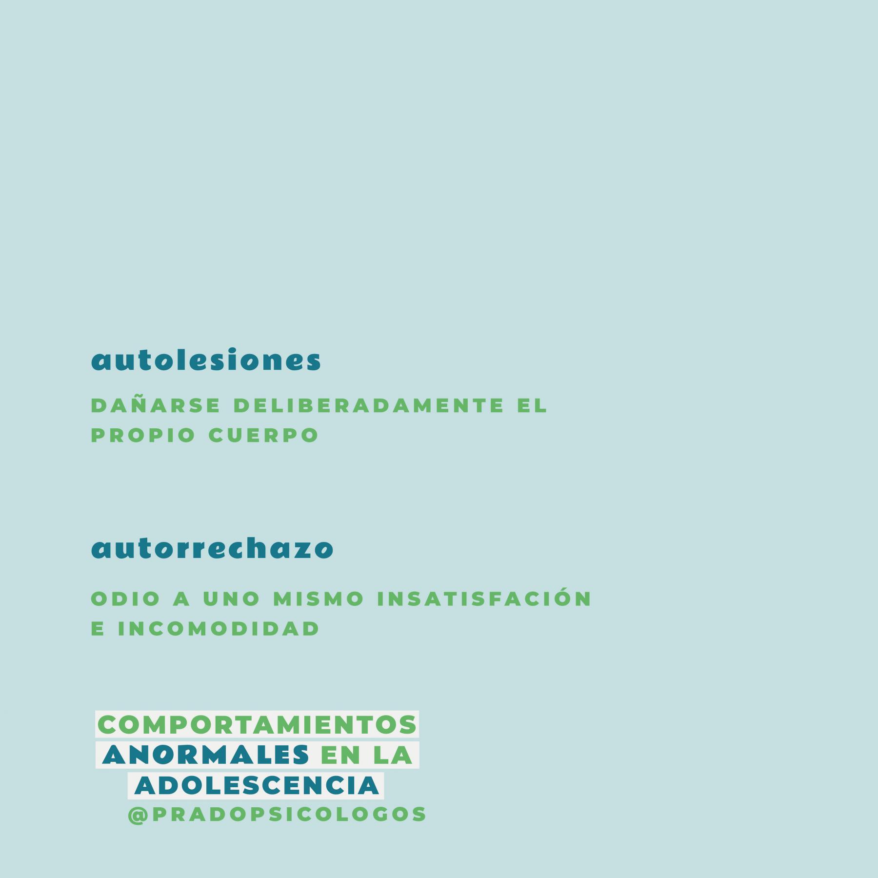Otros indicadores de problemas en la adolescencia Otros indicadores de problemas en la adolescencia